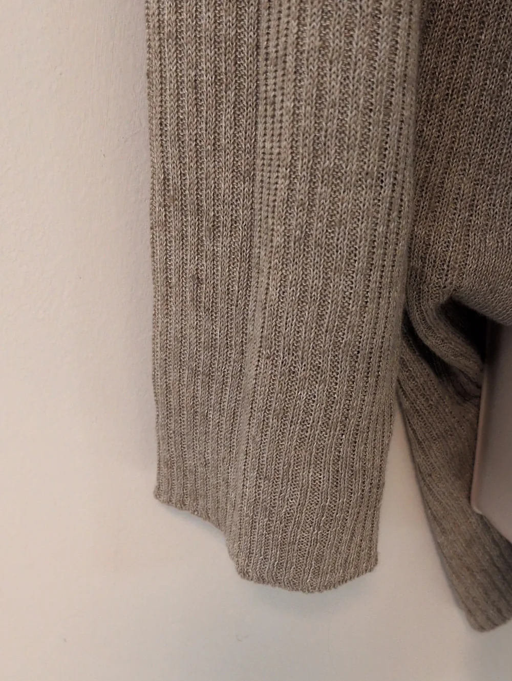 Eileen Fisher Organic Linen Longline Crew Neck Sweater XS